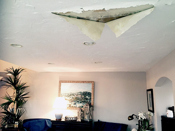 Damaged Ceiling
